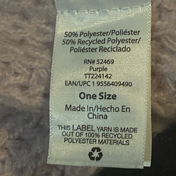 Cozy Soft Pink  Knit Hat & scarf set - Picture 3 of 7